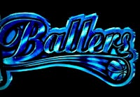 the ballers logo on a black background